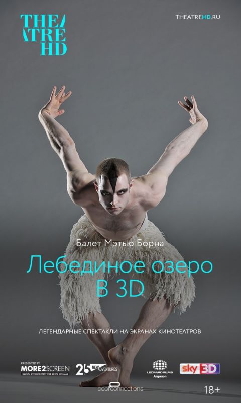 Мэтью Борн: Лебединое озеро 3D 2012 скачать с торрента