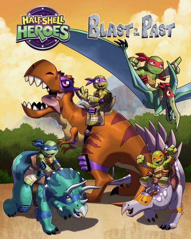 Half-Shell Heroes: Blast to the Past 2015 скачать с торрента