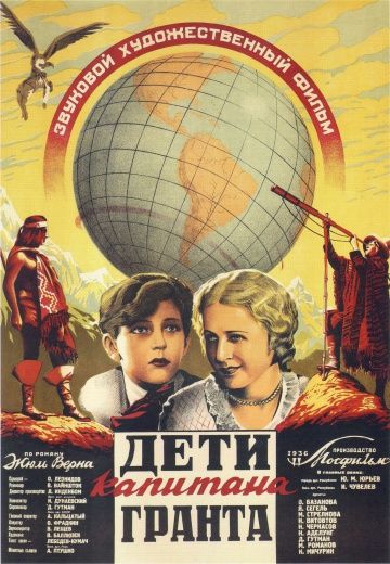 Дети капитана Гранта 1936 скачать с торрента